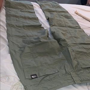 Green The North Face pants